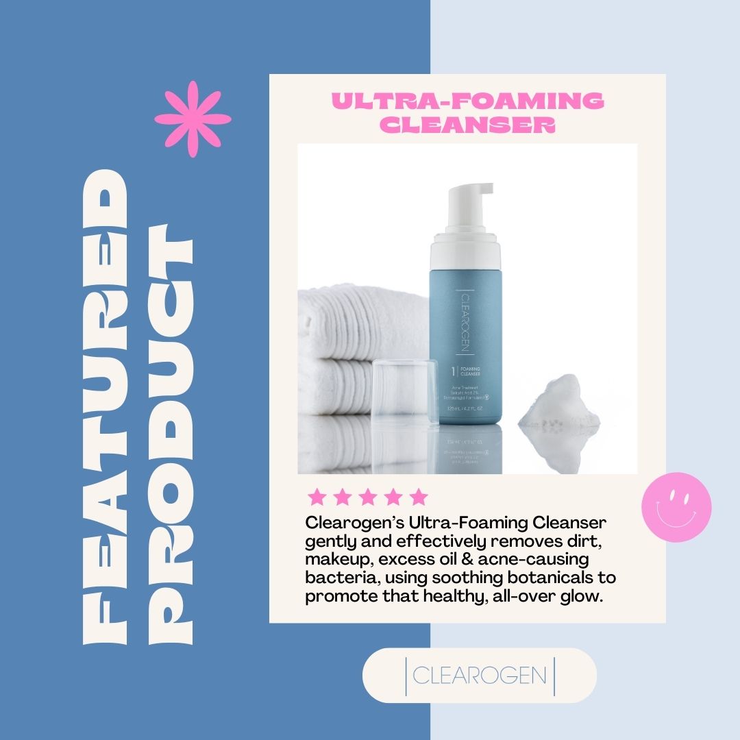 60-Day Ultra-Foaming Facial Cleanser with Salicylic Acid - Clearogen